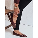 Dámské baleríny ZY1060 bordó - FashionStreet 