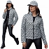 Dámská přechodová bunda se kšiltovkou TY4505 černo-bílá - FashionStreet 