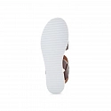 Dámské sandály Desert Kiss-Sunny Flair W 114143-CHOC hnědé - Skechers