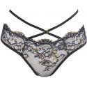 Dámské tanga  V-10368 černá - Axami