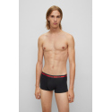 Pánské boxerky 50469775 černočervené - Hugo Boss