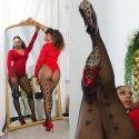 Sexy punčocháče s mašlemi 12-4149 - InStylefashion