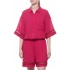 Dámská plážová košile 262732 4R338 01975 třešňová - Emporio Armani