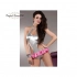 Dámské sexy body Hida stříbrno-růžové - Livco Corsetti
