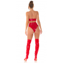 Sexy Latexlook Hotpants se zipem - Koucla