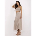 Dámská sukně D73761M50187B béžová - Sublevel