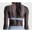 Dámský vrchní díl plavek  KW02029 DBS světle modrá - Calvin Klein