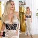 Sexy kombinéza 18549 se šněrováním - Koucla