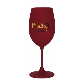 MATKY NA TAHU - bordó sklenice na víno 350 ml MATKY NA TAHU - bordó sklenice na víno 350 ml