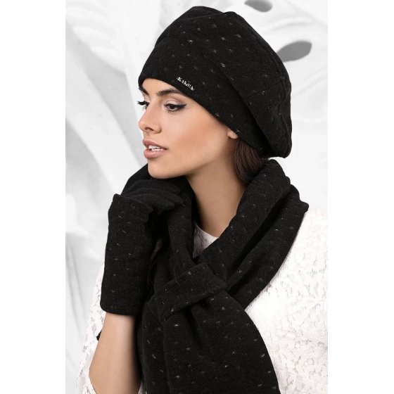 Dámská šála 01 černá - Kamea