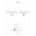 Žhavá tanga Shibu crotchless thong - Obsessive