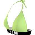Dámská plavková podprsenka KW0KW02506 MOT neonově žluté - Calvin Klein