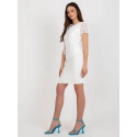Dámské šaty LK SK 509281 36X ecru - FPrice