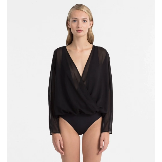 Plážový overál KW0KW00404-001 černá - Calvin Klein