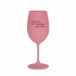 PROTOŽE BÝT TRENÉRKA NENÍ PRDEL - růžová sklenice na víno 350 ml