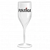 POHODINDA - bílá nerozbitná prosecco sklenice 150 ml