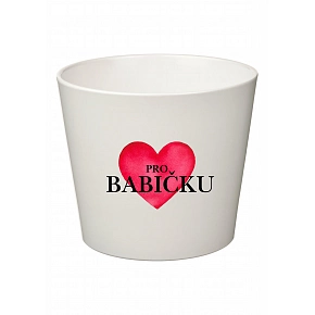 PRO BABIČKU - velký květináč 