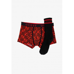 Pánský set boxerky a ponožky U0BG19JR003 - F225 - vícebarevná - Guess