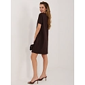 Dámské šaty RV SK 8724 1.91 tmavě hnědé - FPrice