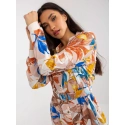 Dámské šaty EM SK 003U 1.07 Hnědo-béžová mix - FPrice