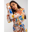 Dámské šaty EM SK 003U 1.07 Hnědo-béžová mix - FPrice