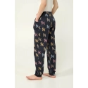 Dámské pyžamové kalhoty 17933 tmavě šedé - Vamp