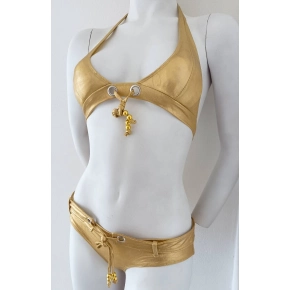 Dámské plavky DB9E zlaté - In Stylefashion