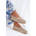 Dámské espadrilky 17392 béžové - Vincenza