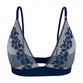 Dámská nevyztužená podprsenka Triangle UW0UW03808-DW5 - Tommy Hilfiger