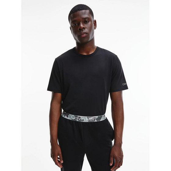 Pánské tričko Lounge NM2192E- UB1 černá - Calvin Klein