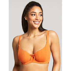 Dámský horní díl plavek Golden Hour Scoop Bikini SW1624 Oranžová - Panache