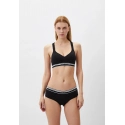 Dámské kalhotky 2Pack 163225 4R227 00020 černé - Emporio Armani