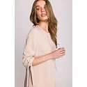 Dámské šaty S393 béžové - Stylove