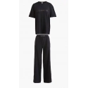 Dámské pyžamo QS6916E UB1 černá - Calvin Klein