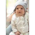 Dětská čepička Hello Wrapped Bonnet šedá - Pinokio