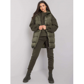 Dámská zimní komplet EM KMPL 647.00P khaki - Ex moda