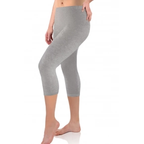 Dámské legíny WOMEN 3/4 šedé - Sesto Senso