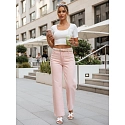 Dámské džíny UY2966 růžové - FashionStreet 