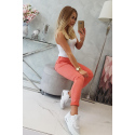 Dámské kalhoty 2628-1 meruňkové - Kesi