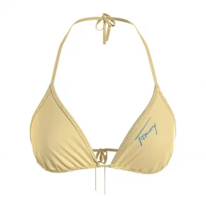 Dámský vrchní díl plavek UW0UW04408-ZGC žlutý - Tommy Hilfiger