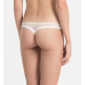 Tanga QF1666E-101 slonovinová - Calvin Klein