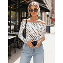 Dámská blůza BLISSE RY2511 smetanovo-černá - FashionStreet