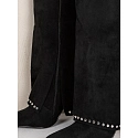 Dámské semišové boty ZY1330 černé - FashionStreet 
