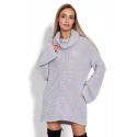 Dámský dlouhý svetr 70012 - PeeKaBoo