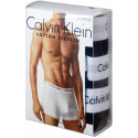 Pánské slipy 3 Pack  0000U2661G 998 černá/bílá/šedá - Calvin Klein