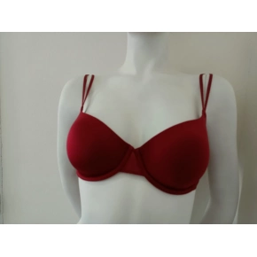 Dámská podprsenka UW0UW01185 bordová - Tommy Hilfiger