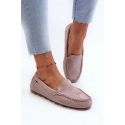 Dámské mokasíny DF937 Lila - Step in style