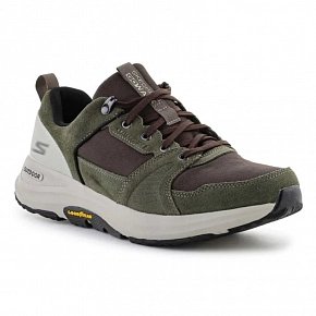 Pánské boty M 216106-OLBR zeleno-béžové - Skechers Pánské boty M 216106-OLBR zeleno-béžové - Skechers