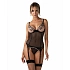 Dámský kouzelný korzet Vila Blanes Corset černý - Obsessive