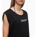 Plážové šaty KW0KW01008-BEH černá - Calvin Klein